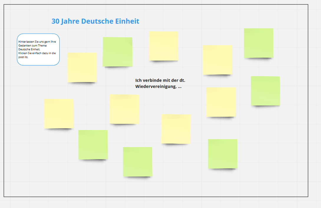 digitales whiteboard zur deutschen einheit